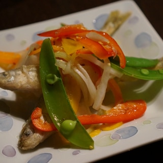 丸ごと食べられる！わかさぎのエスカベッシュ